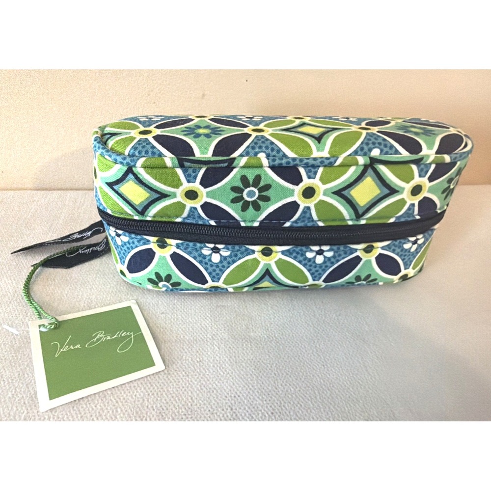 Vera Bradley Daisy Daisy Deep Zippered EYE/SUNGLASS CASE - New with Tag NWT